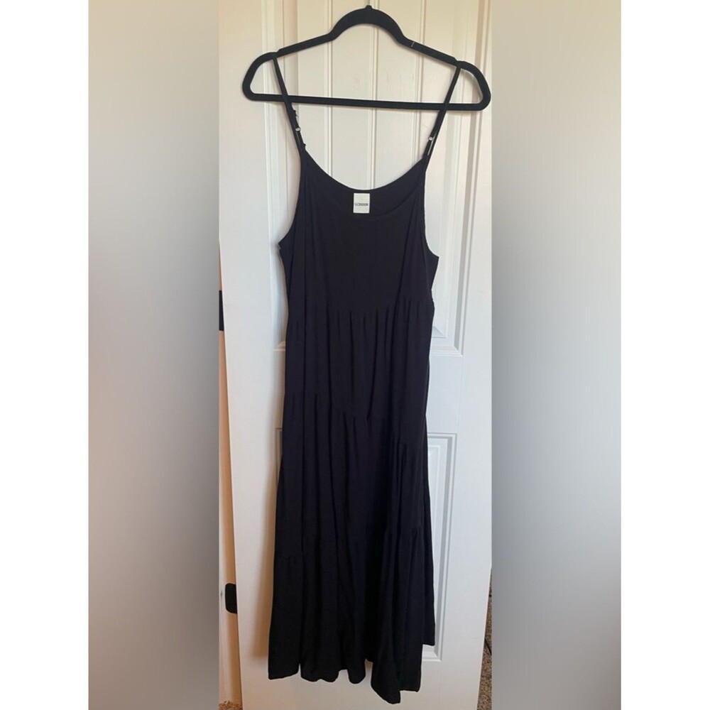 Black long dress
